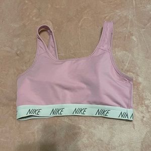 Pink Nike Sports Bra